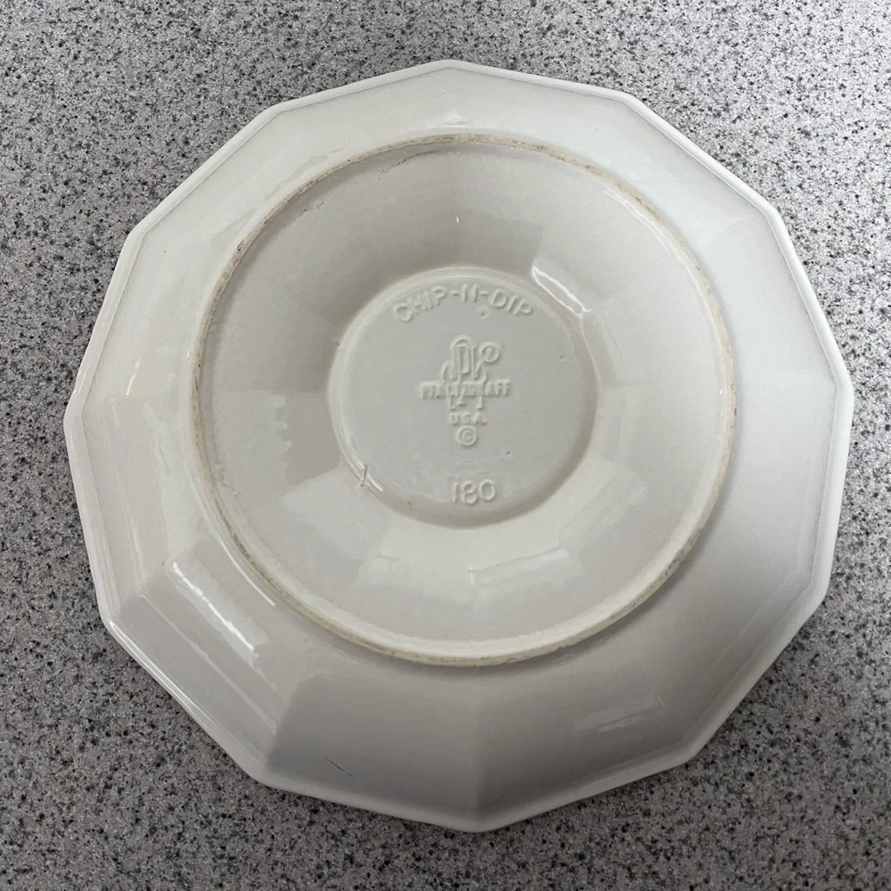 Pfaltzgraff Christmas Heritage Chip & Dip Platter